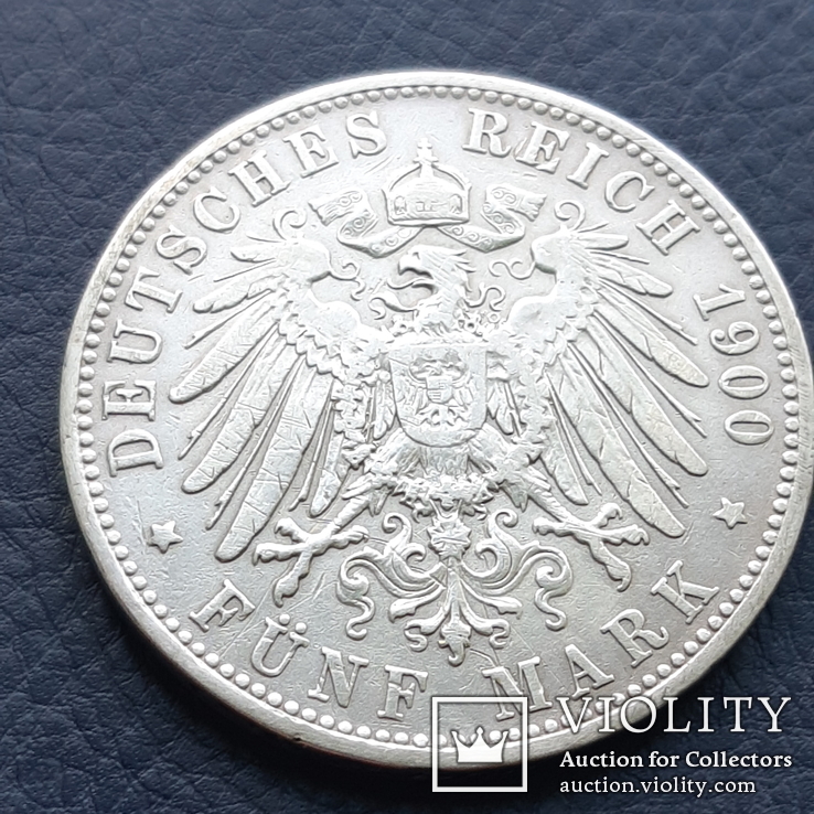 5 марок 1900 г. Бавария, фото №9