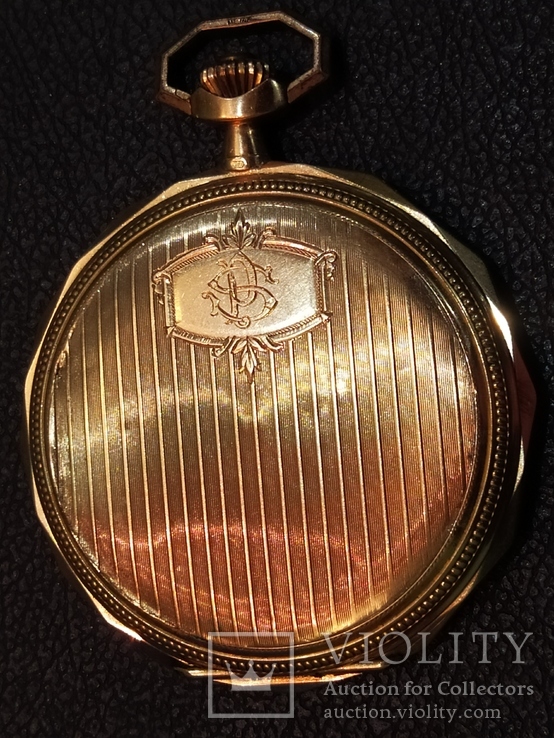 Часы карманные 1925 год старинные швейцарские золото проба, фото №2