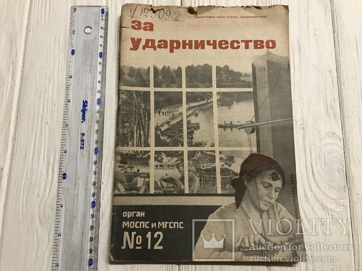 1933 Летняя массовка на фабрике Фрунзе: За ударничество, фото №2