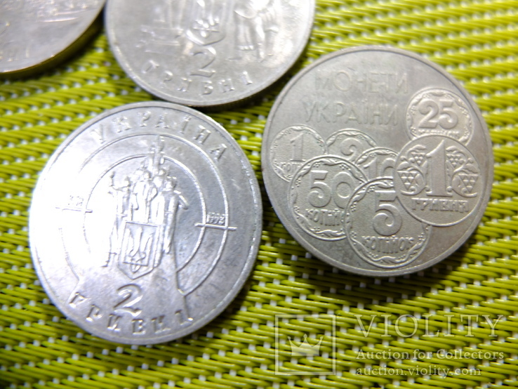 Памятные монеты Украины разных номиналов, фото №6