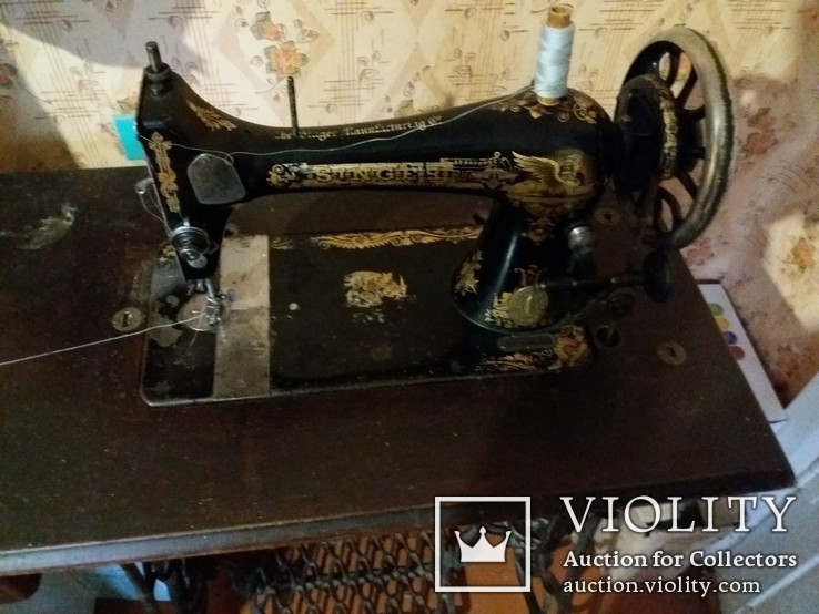 Швейная машинка "зингер"(рабочая), фото №11