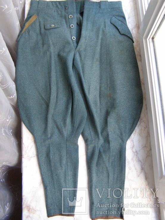 Форменные армейские брюки галифе суконные, фото №2