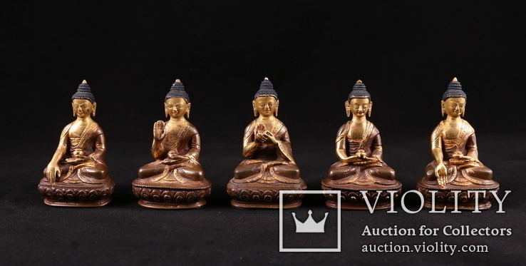 Набор из пяти Будд, фото №6