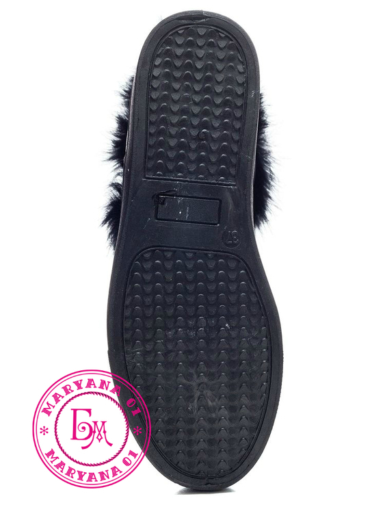 Зимние ботинки с мехом кролика 41 размер, фото №8