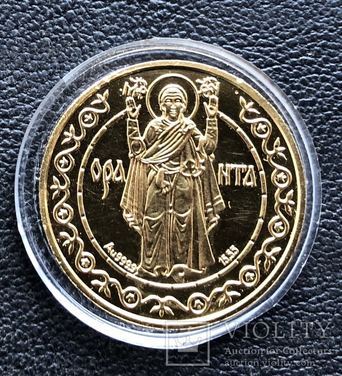 250 гривень 1996 рік. Оранта. Золото 15,55 грам., фото №7