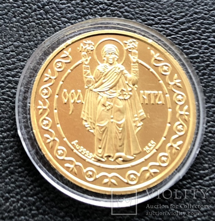 250 гривень 1996 рік. Оранта. Золото 15,55 грам., фото №8