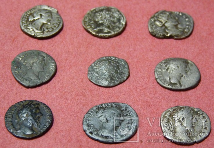 Монеты Рим 9 шт лот № 2, фото №8