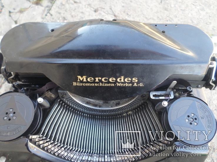 Печатная машинка Mercedes Superba в родном коробке, фото №6