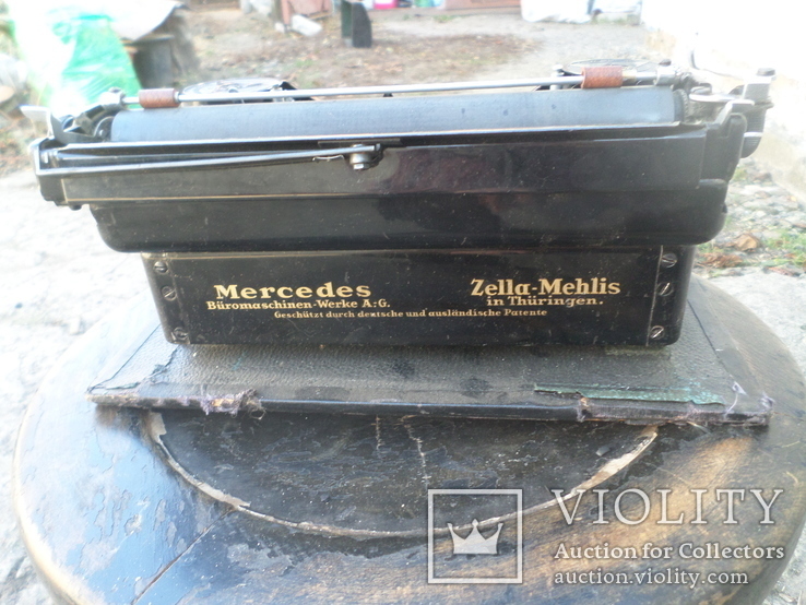 Печатная машинка Mercedes Superba в родном коробке, фото №9