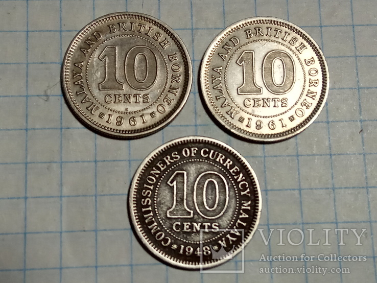 Монеты острова Борнео, распродажа коллекции, фото №2