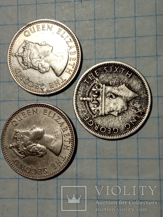 Монеты острова Борнео, распродажа коллекции, фото №3