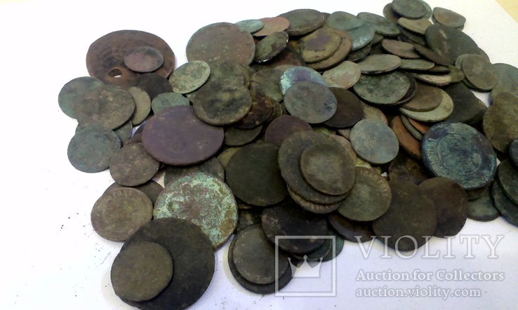 Монети з міді більше 180 шт., фото №3