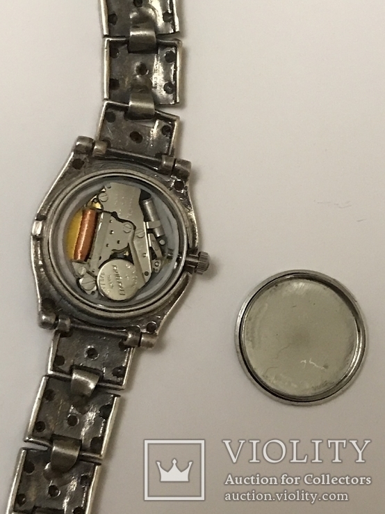 Серебряные наручные женские часы, фото №12