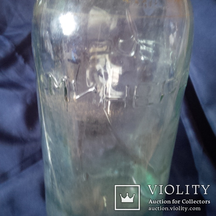 Бутылка коллекционная 3 литра Минеральна вода, фото №4
