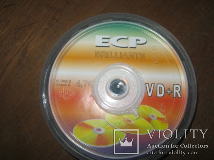 Упаковка 10 дисков DVD+ R  (новые в упаковке), фото №4