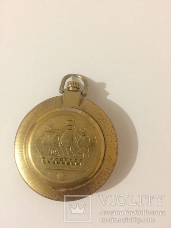 Ракета Парусник карманные часы СССР, фото №6