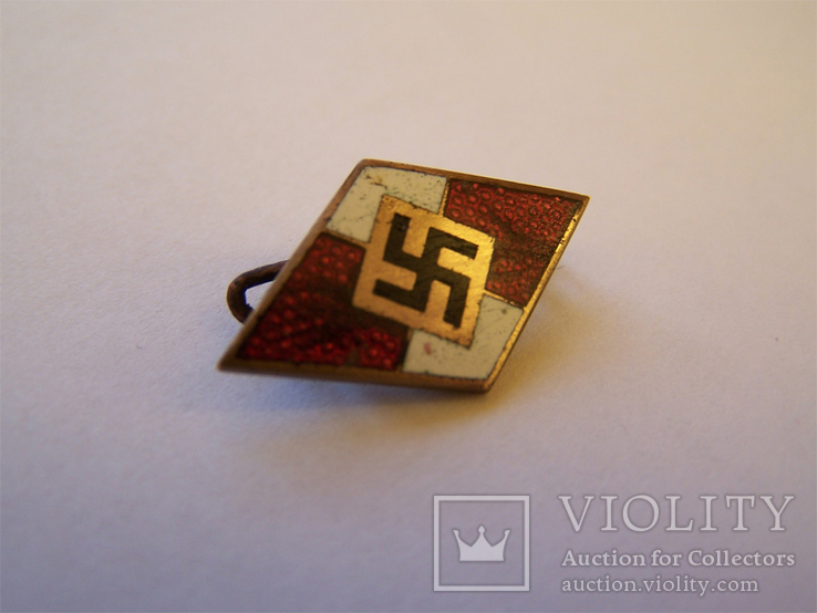 Знак Значок Гитлерюгенд ГЮ Рейх Германия, фото №6