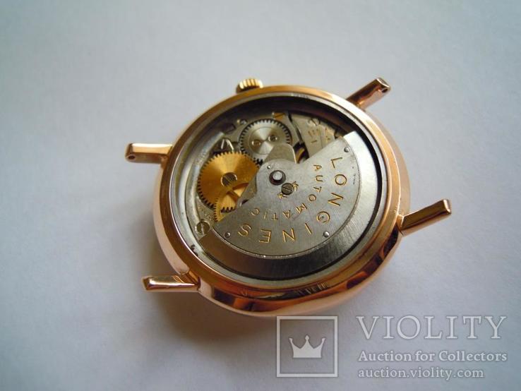 Золотые часы Longines 18К, фото №5