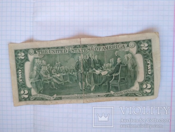 2 доллара 1976 год, фото №4