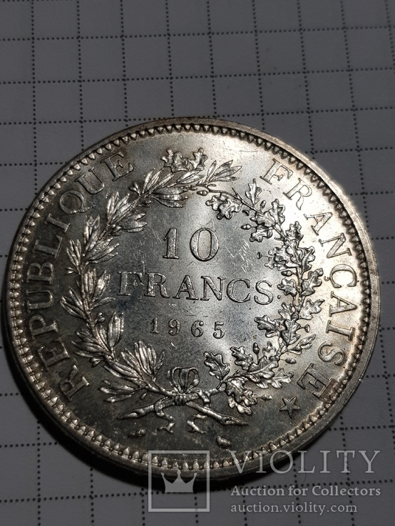 10 франков 1965