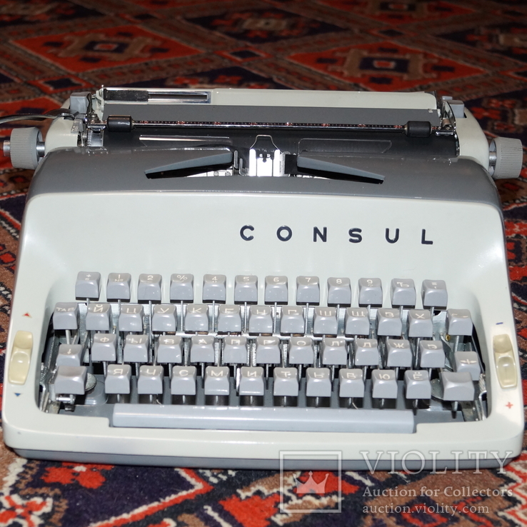 Печатная машинка"Consul"(Чехословакия)., фото №3