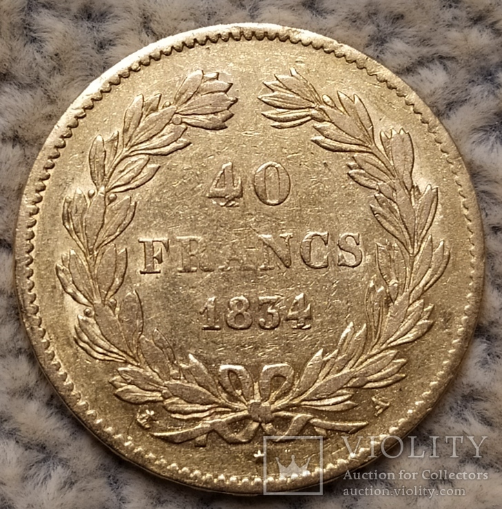 40 франков 1834г., фото №7