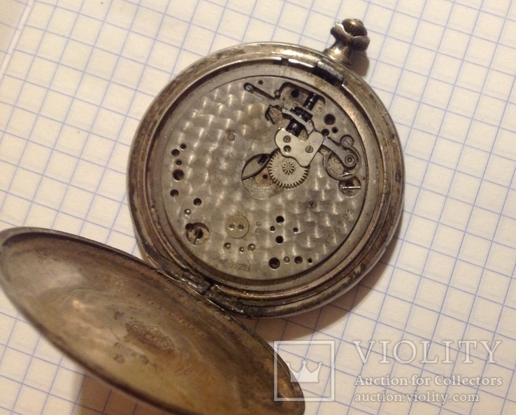 Годинник Швейцарії  в срібному корпусі, фото №6