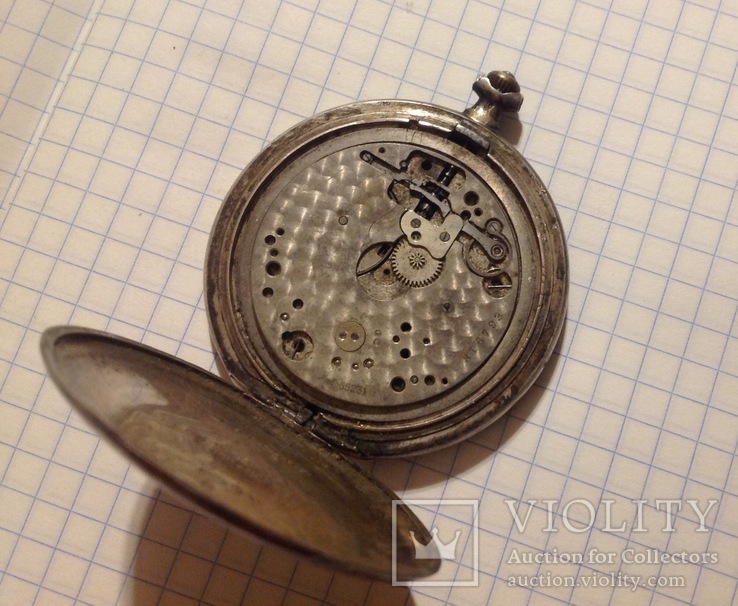 Годинник Швейцарії  в срібному корпусі, фото №7
