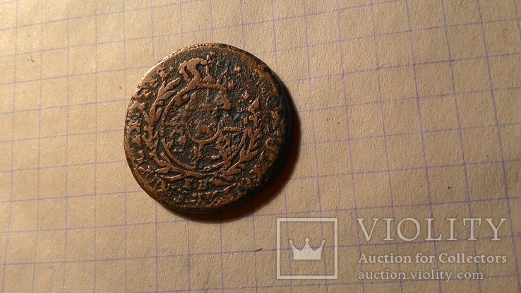 Монета 3 гроша 1781. ЕВ. Август III. Польша., фото №6