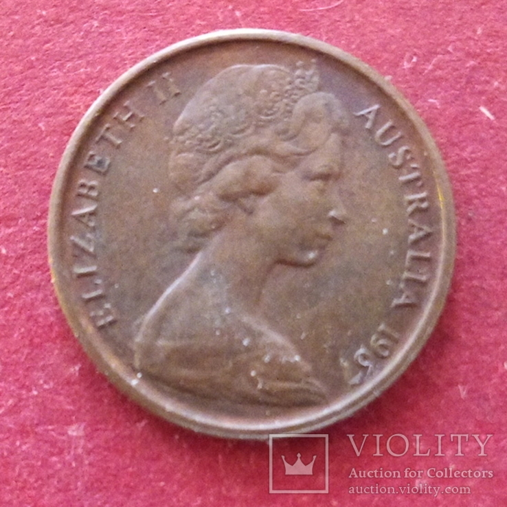 Австралия. 10 центов 1967, фото №2