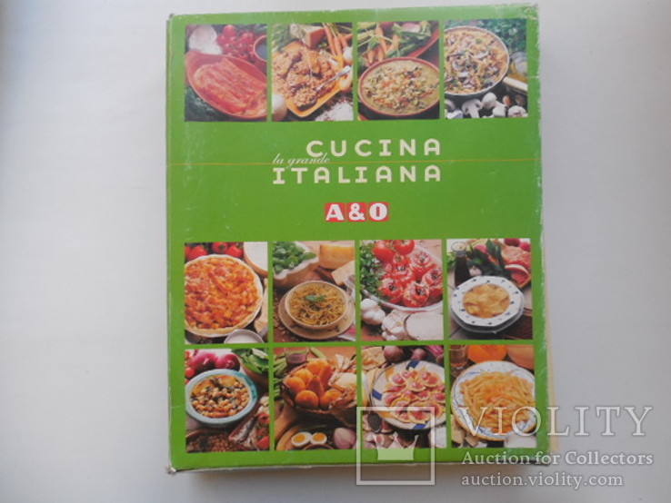 Набор книг рецептов на итальянском языке. Cucina la grande Italiana., фото №2