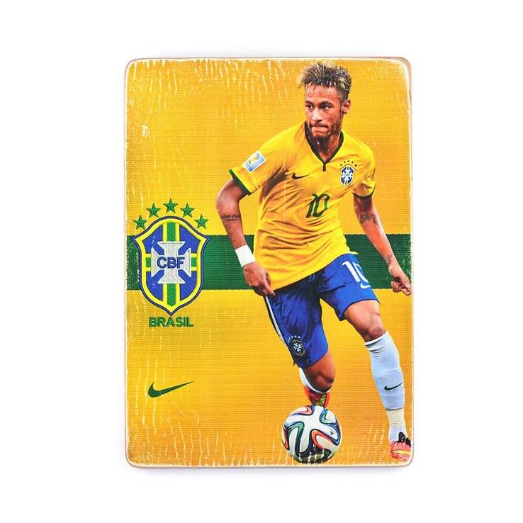 Drewniany plakat "Neymar Brasil", numer zdjęcia 2