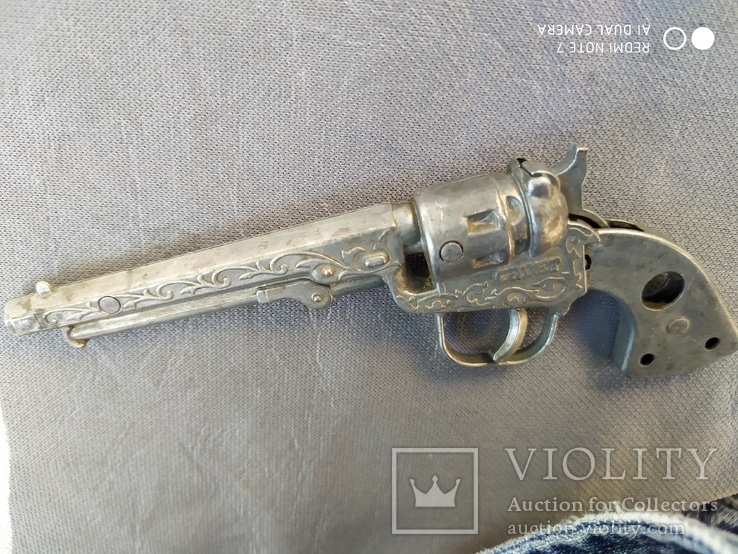 Пистолет Cadet коллекционный миниатюра металл, фото №8
