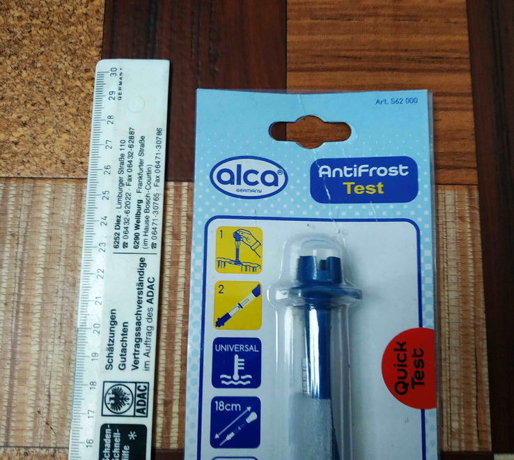  Ареометр Alca Anti Frost для антифриза. Made in Germany., photo number 4