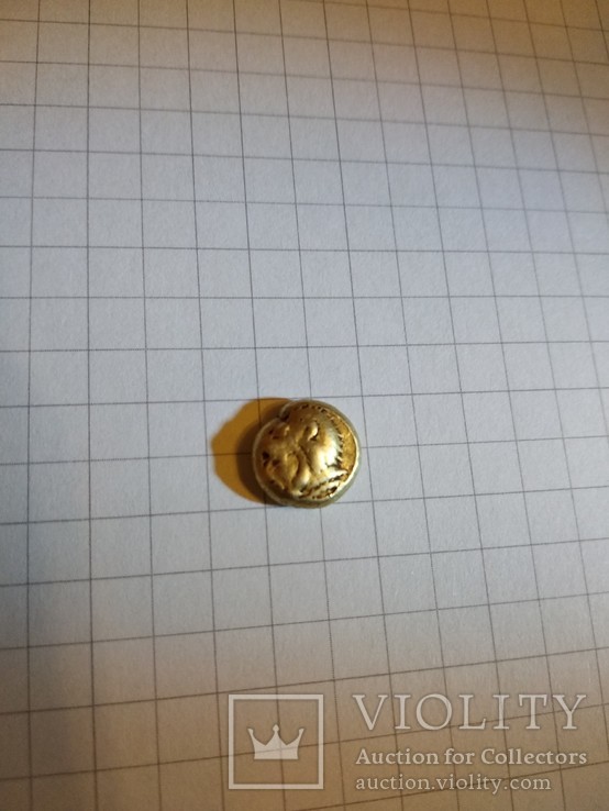 Античная золотая монета, фото №10