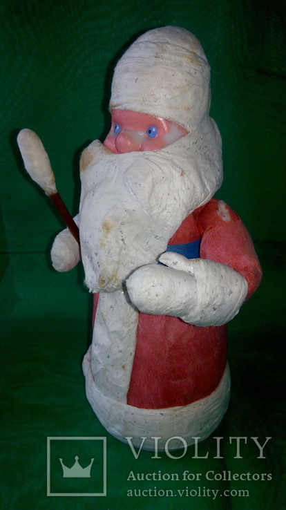 Дед Мороз 26см папье-маше, фото №4