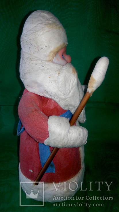Дед Мороз 26см папье-маше, фото №9