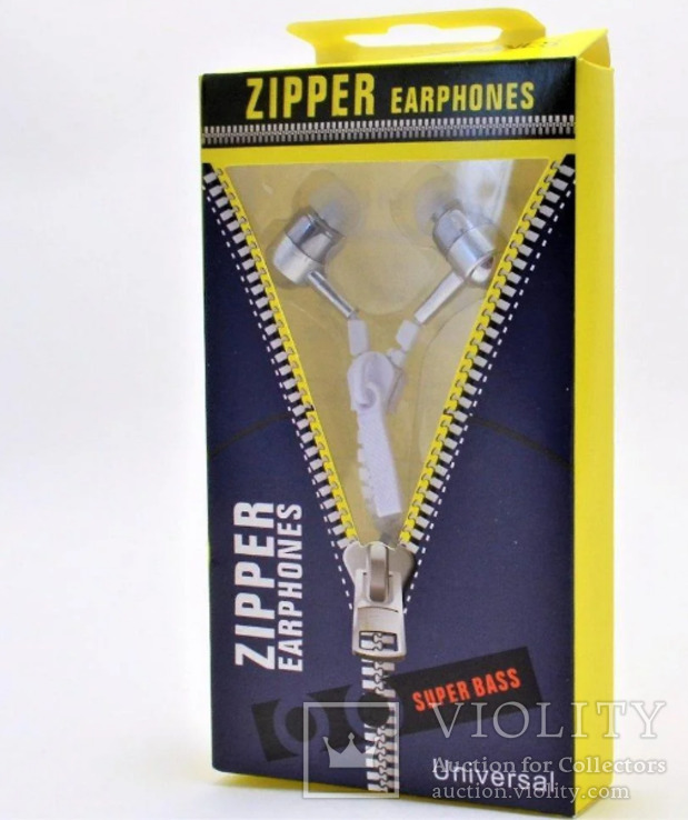 Наушники змейка Zipper, фото №5