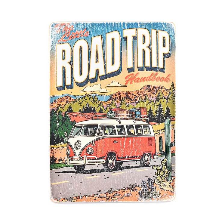 Деревянный постер "VW #4 The little Road Trip", фото №2