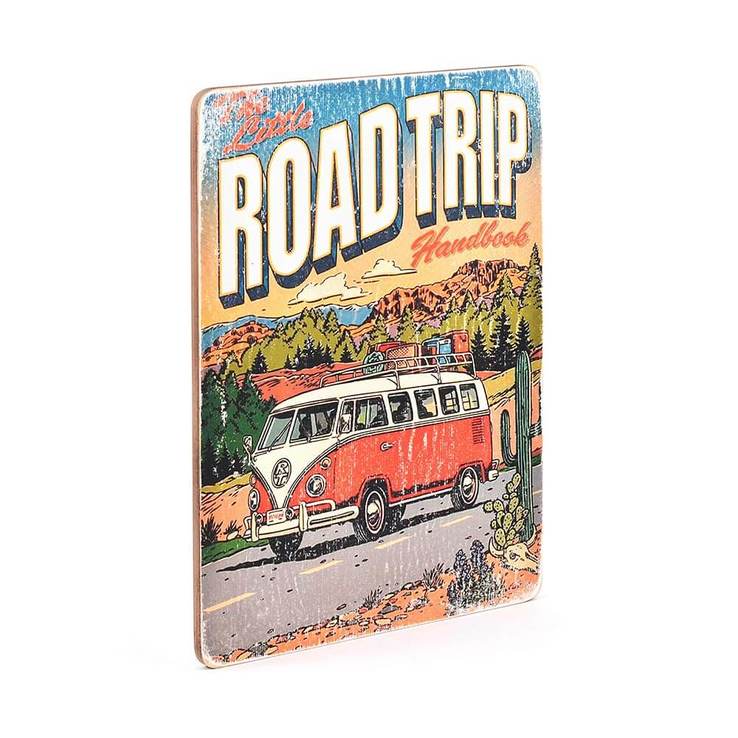 Drewniany plakat "VW #4 The little Road Trip", numer zdjęcia 4