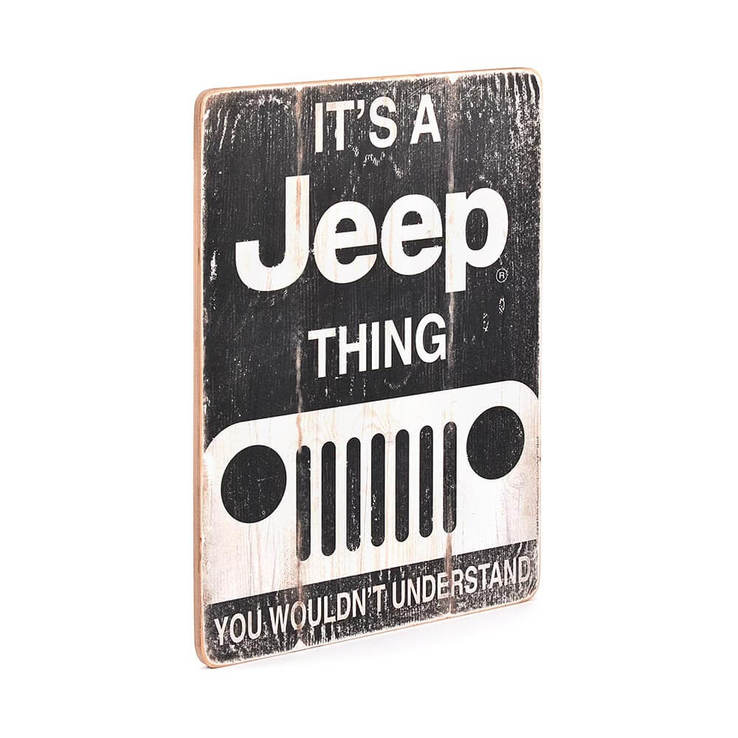 Деревянный постер "Jeep #1 It`s a jeep thing", фото №4
