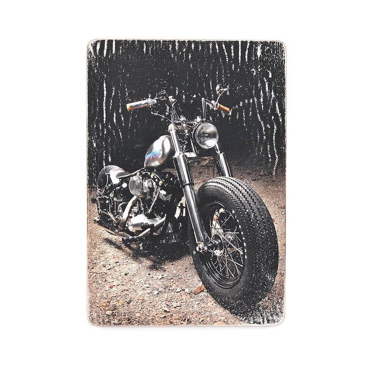 Деревянный постер "Bike #1 Harley Davidson", фото №2