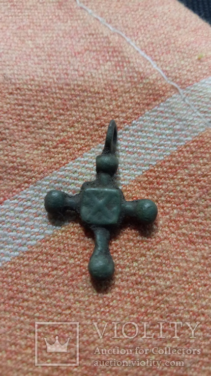 Крест КР (двусторонний, шароконечный), фото №2
