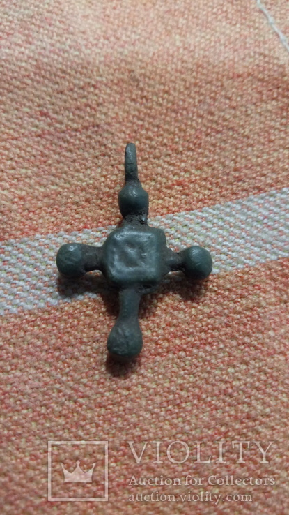 Крест КР (двусторонний, шароконечный), фото №5