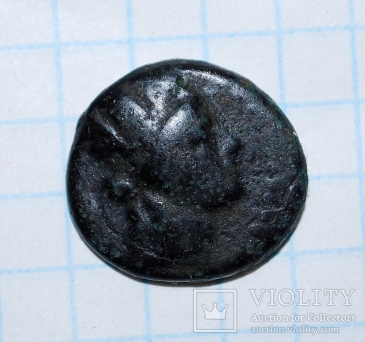 Монета Древней Греции 6. Вес: 3,95 г.