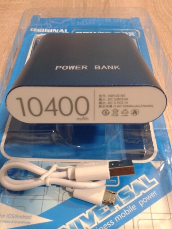  10400 mAh POWER BANK, фото №2