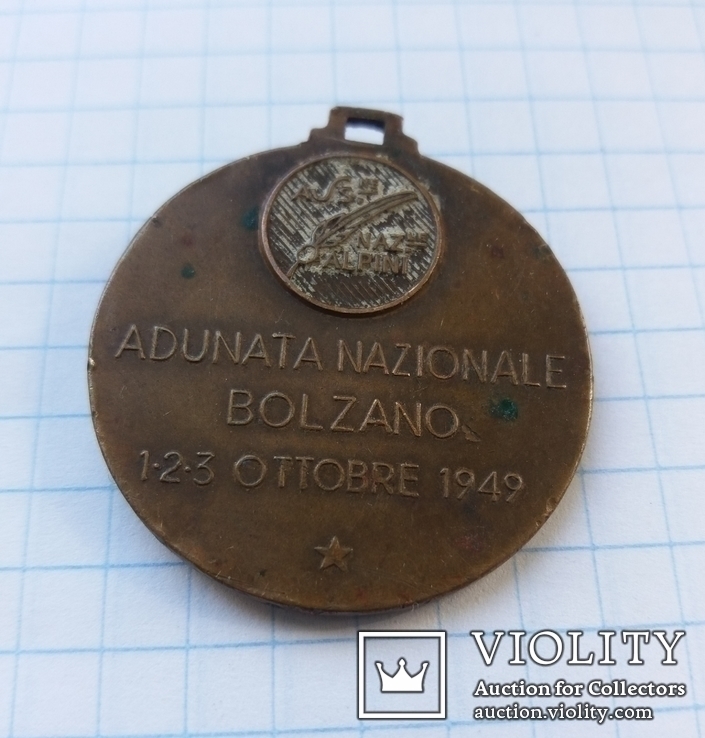 Медаль Италия, фото №6