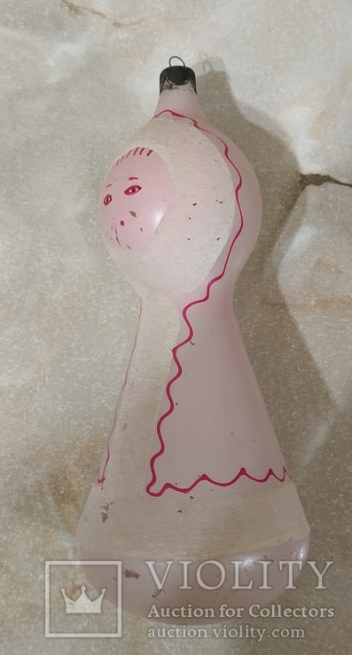Ёлочная игрушка девочка, снегурочка., фото №3