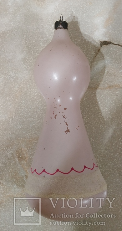 Ёлочная игрушка девочка, снегурочка., фото №5