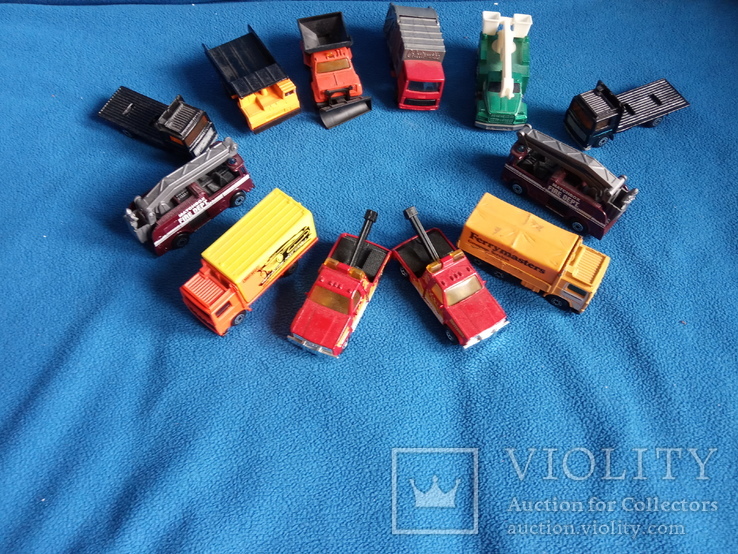 Matchbox truck's China,12шт.